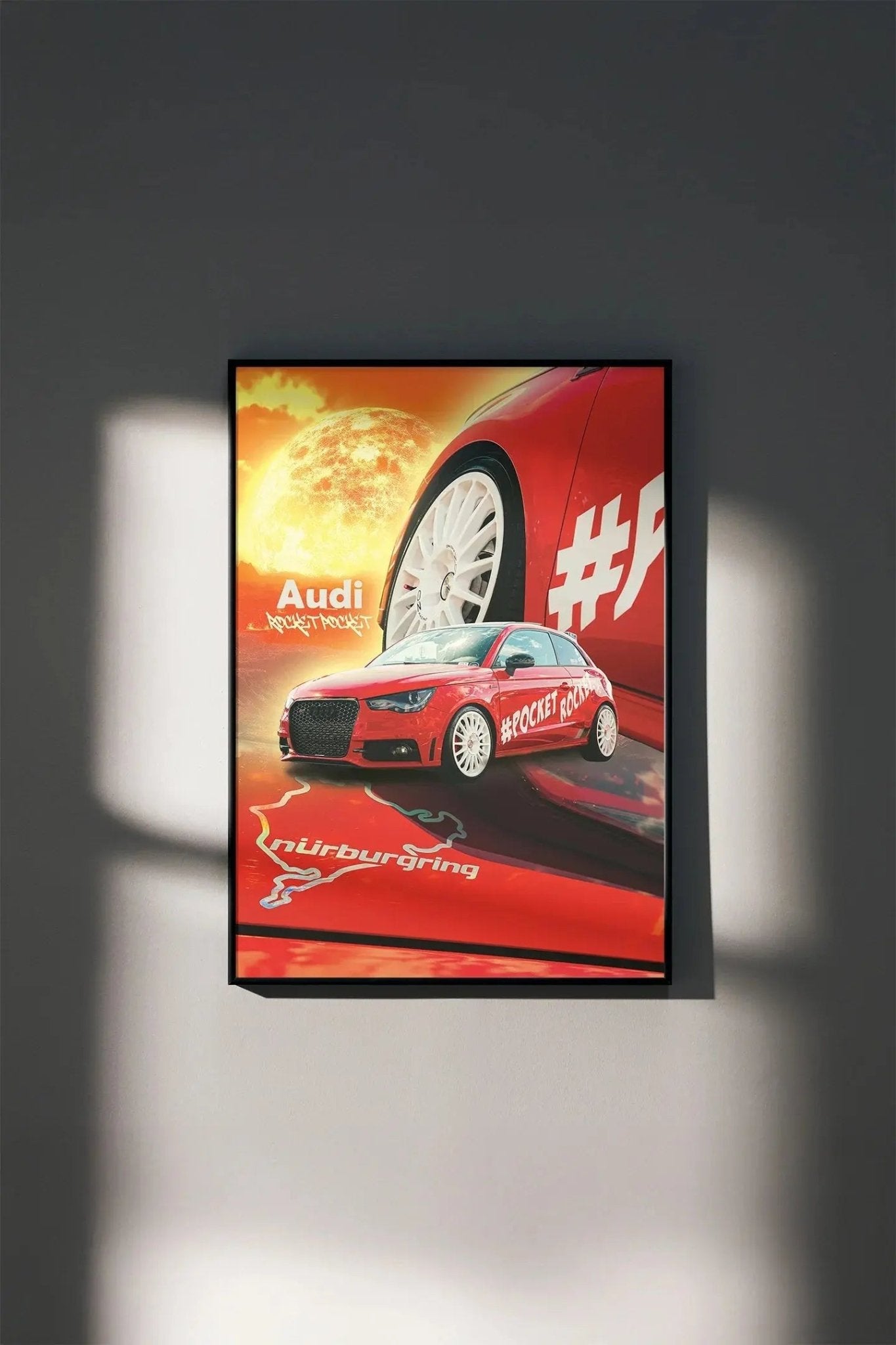 Audi Pocket Rocket Print - No Frame - North Shutter - car_photography_bucharest