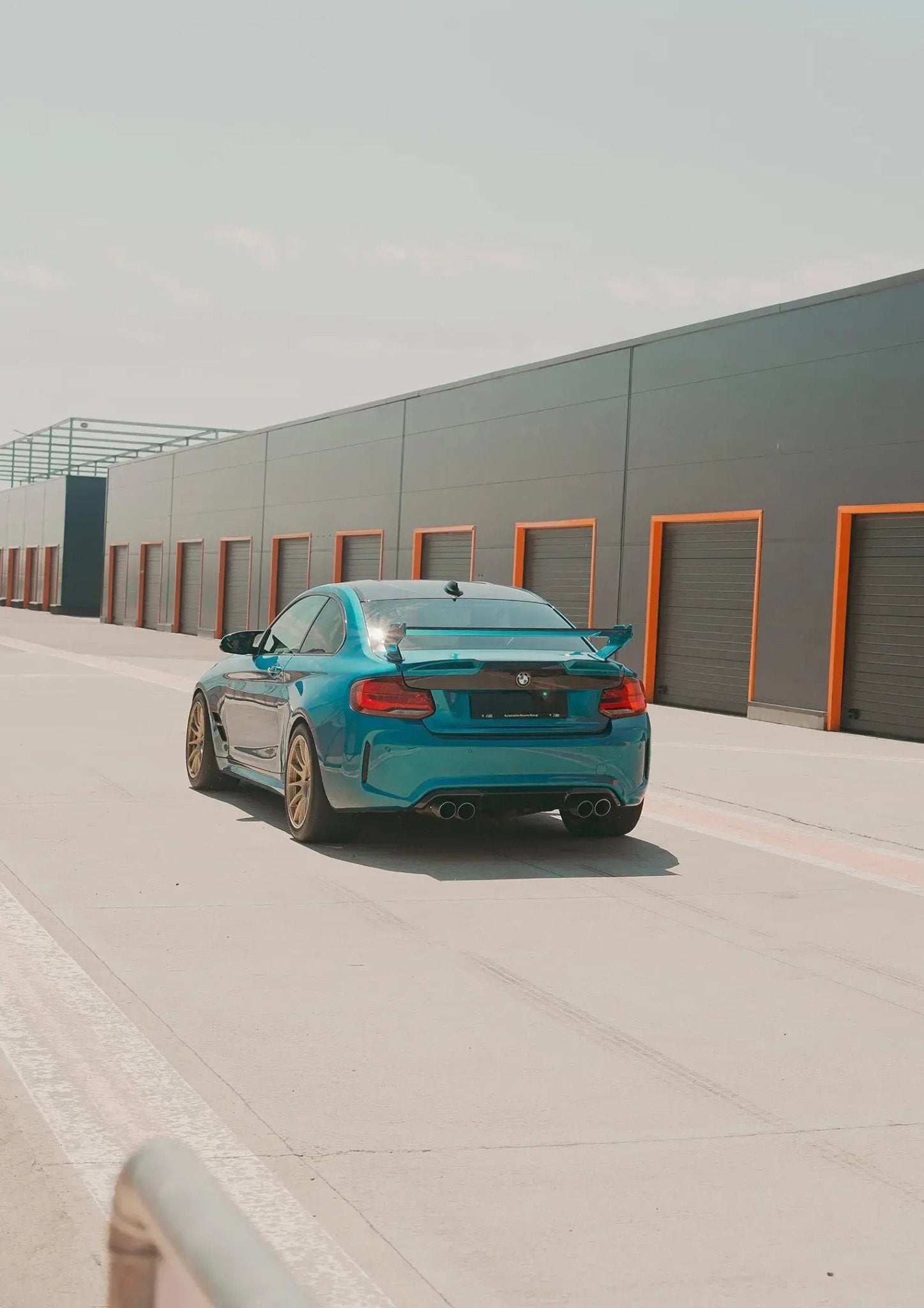 BMW Poste Rear View Print - No Frame - North Shutter - car_photography_bucharest