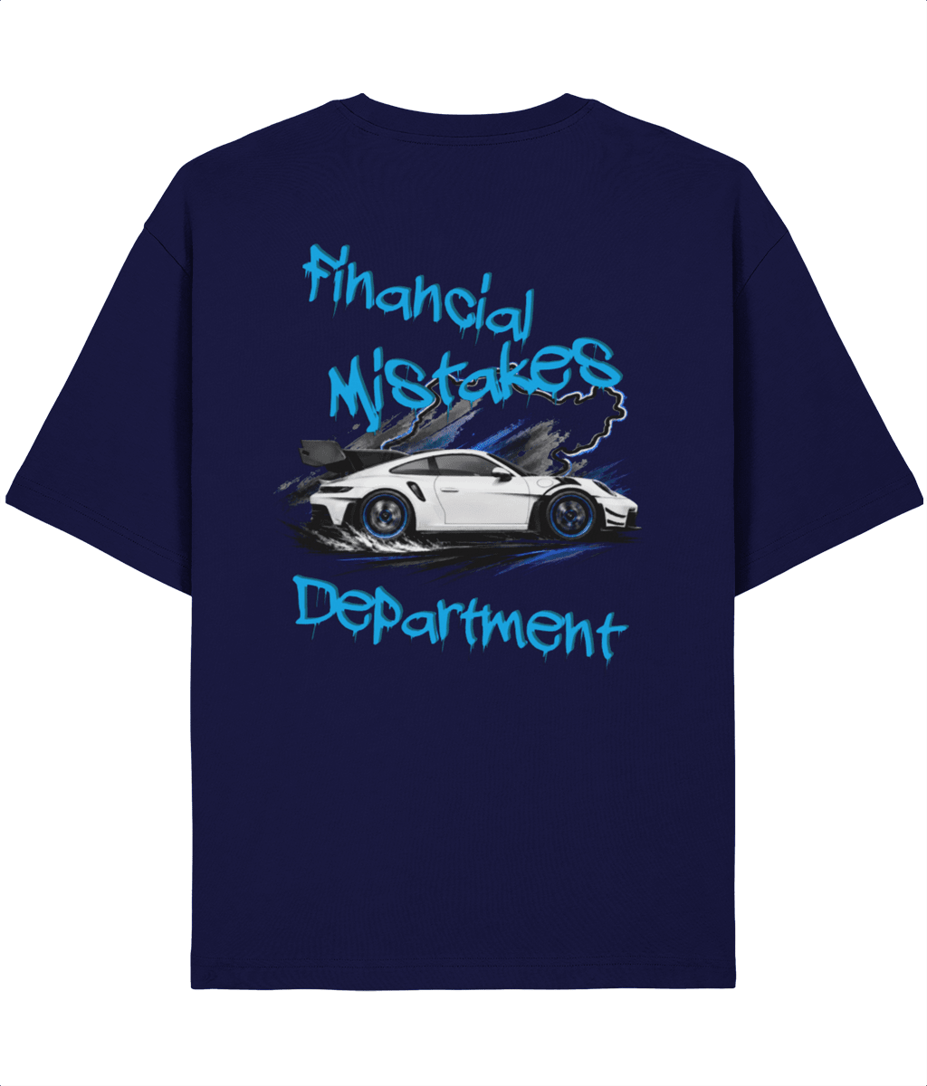Financial Mistakes Department T-Shirt | Stanley/Stella - North Shutter - Porsche T-shirt Tricou Porsche - Oversized