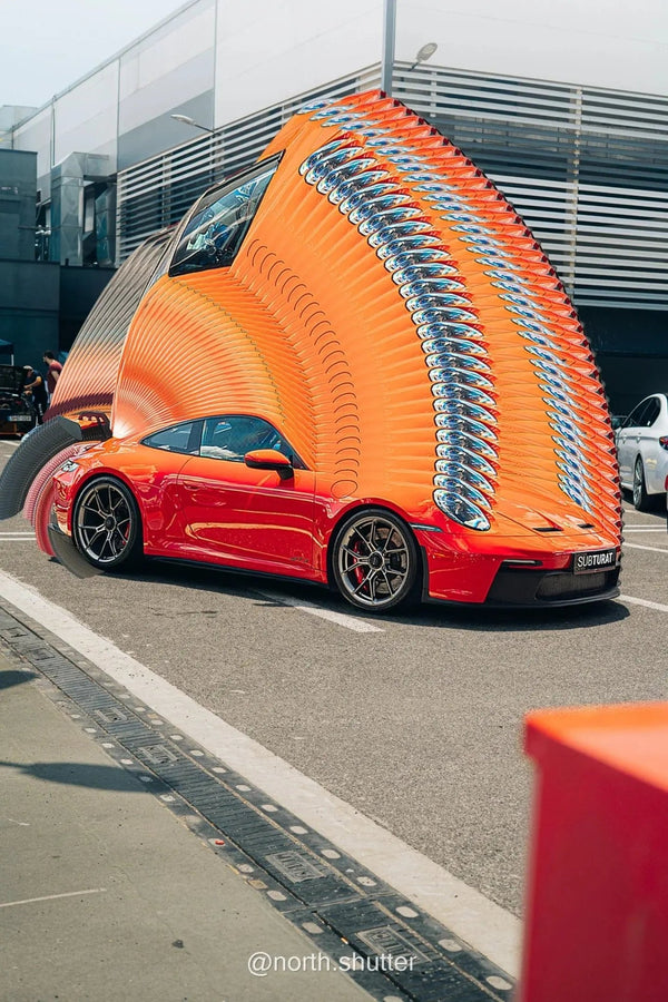 Porsche Art Print Abstract - No Frame - North Shutter - car_photography_bucharest