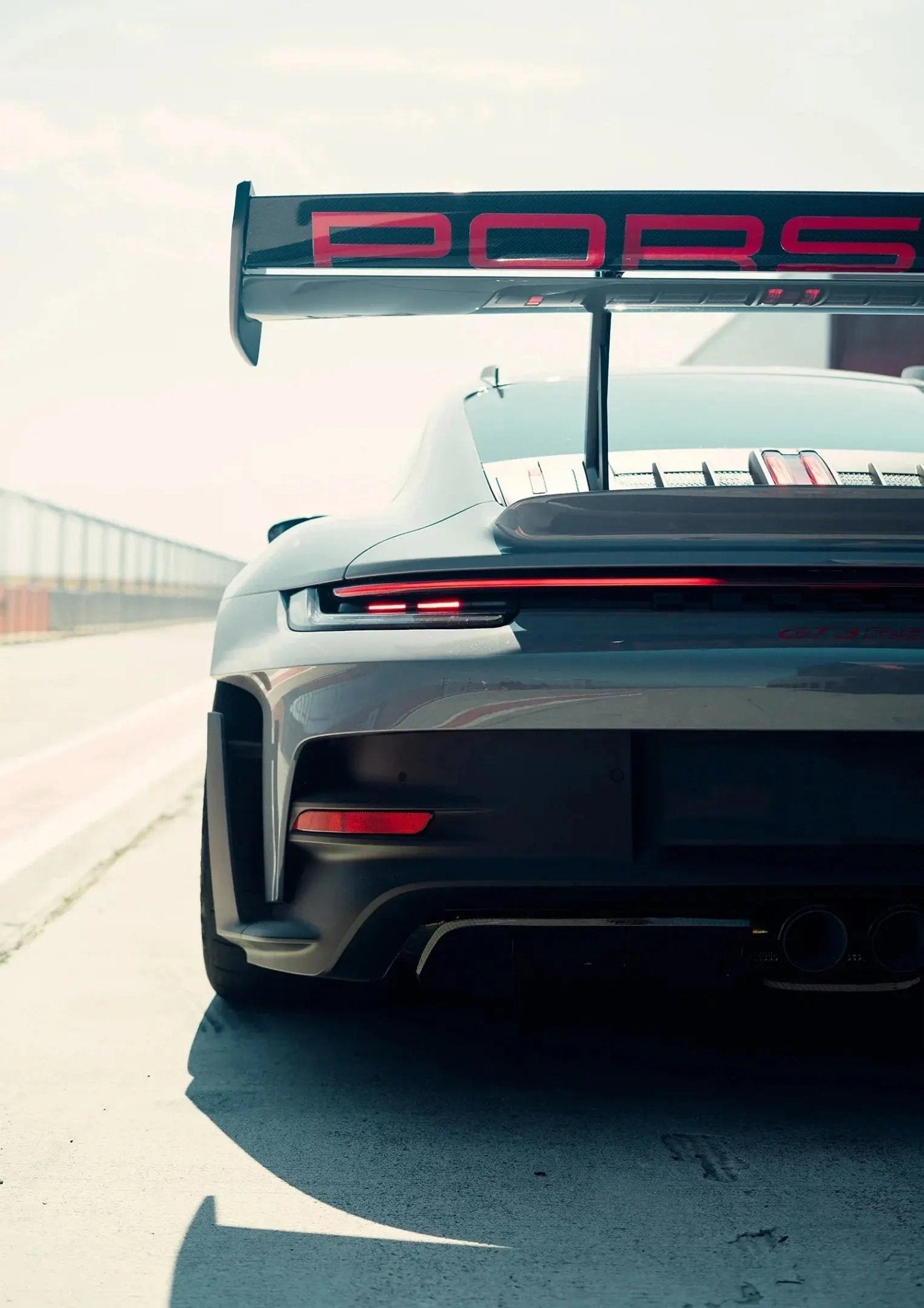 Porsche GT3 RS Rear View Print - No Frame - North Shutter - car_photography_bucharest