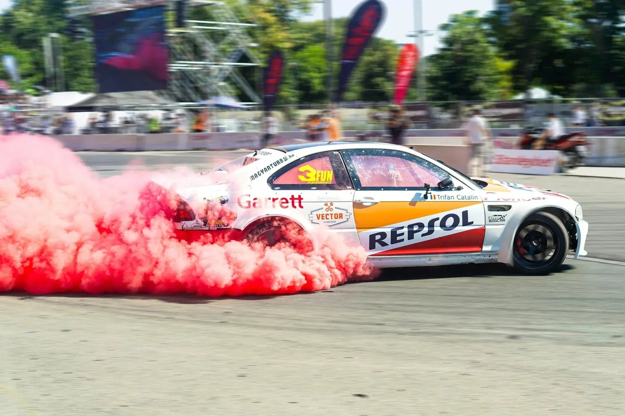 REPSOL Car Drifting Print - No Frame - North Shutter - car_photography_bucharest